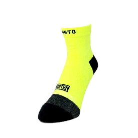 RETO RUNNING SOCKS レト ランニングソックス スタンダード イエロー IDATEN コラボ(retorunyel)