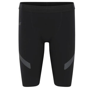 SOAR Running Mens Half Tight Black メンズランニングウェア 2025SS wso(ss25ss10mblack)
