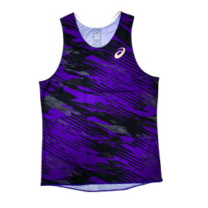 ASICS SINGLET exclusive アップルスポーツオリジナル シングレット アシックス メンズランニングウェア asmst wasm(asmrt202201)