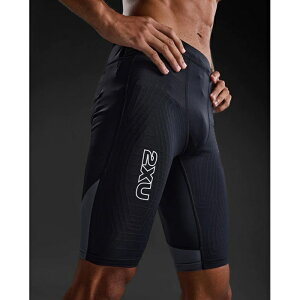 2XU ツータイムズユー メンズ ライトスピード リアクト コンプレッションショート Light Speed React COMPRESSION SHORTS ランニングウェア 2025SS(ma7050bblkwr)