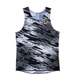 ASICS SINGLET exclusive アップルスポーツオリジナル シングレット アシックス メンズランニングウェア asmst wasm(asmrt202208)