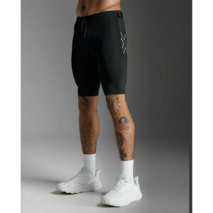 2XU c[^CY[ GAbVRvbVV[c Aero Mesh Compression Shorts jOEFA 2025SS(ma7374bblksrf)