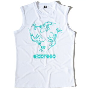 ELDORESO Dinosaur Sleeveless Ghb\ jO(e1220615white)