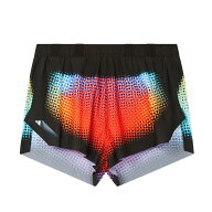 SOAR Running Mens Marathon Shorts Black Rainbow Dot メンズランニングウェア wsom(ss25ss1mblkdot) オ…