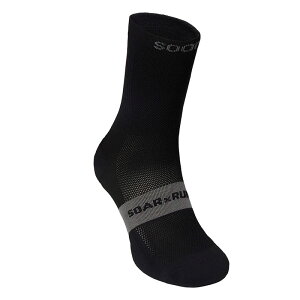 SOAR Running SOAR CREW SOCKS black �����j���O wso(sa1mwblack)