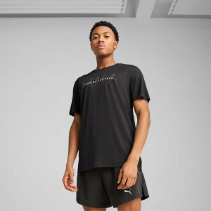 PUMA GRAPHICS RUNNING イラストレーション Tシャツ プーマ メンズランニングウェア 2025SS wpum(52729351) 2502wtk 返品交換不可