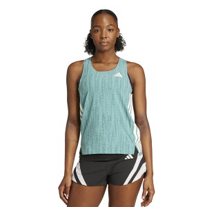 【P5倍!10/24 20:00-10/27 9:59 限定】 アディダス レディース アディゼロ シングレット ADIDAS WOMENS ADIZERO SINGLET W ランニングウェア 2025FW wadw(jtq56jp3776)