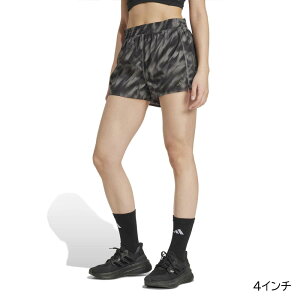【P5倍!10/24 20:00-10/27 9:59 限定】 アディダス レディース オウンザラン 4インチ ショーツ ADIDAS WOMENS OTR AOP SHORT W ランニングウェア 2025FW wadw(kri27jl8709)