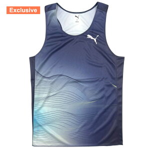 PUMA SINGLET 25 exclusive コイケスポーツオリジナル シングレット プーマ メンズランニングウェア wpum 2025ori(52809101)