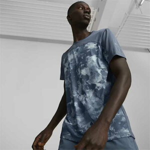 PUMA RUN AOP グラフィック SS TEE M プーマ メンズランニングウェア wpum(52220318) 2502wtk 返品交換不可 オンライン限定