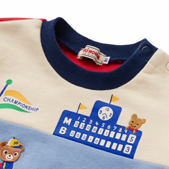 楽天市場】○スペシャルセール○ミキハウス mikihouse ベースボール  