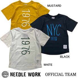 ●40%OFFセール●ニードルワーク（NEEDL WORK）OFFICIAL TEAM　T-SHIRTS（120・130・140)　アウトレット