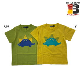 リトルベアークラブ　Little Bear Club　恐竜仕掛け半袖Tシャツ /丸高衣料(100cm・110cm・120cm）