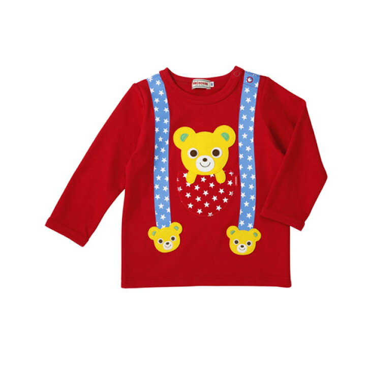 楽天市場】○30%OFFセール○ミキハウス mikihouse 長袖Tシャツ(80・90  