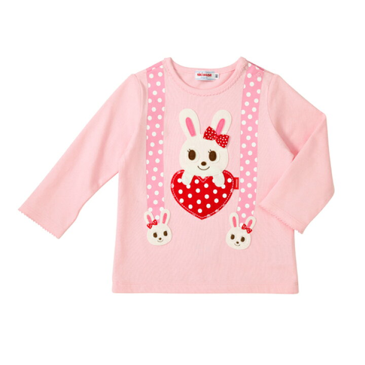 楽天市場】○30%OFFセール○ミキハウス mikihouse 長袖Tシャツ(80・90  