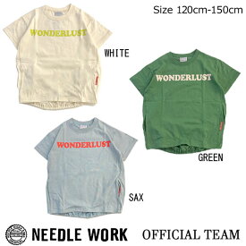 ●50%OFFセール●ニードルワーク（NEEDL WORK）OFFICIAL TEAM　LOGO BALOON　半袖Tシャツ(120・130・140）　アウトレット