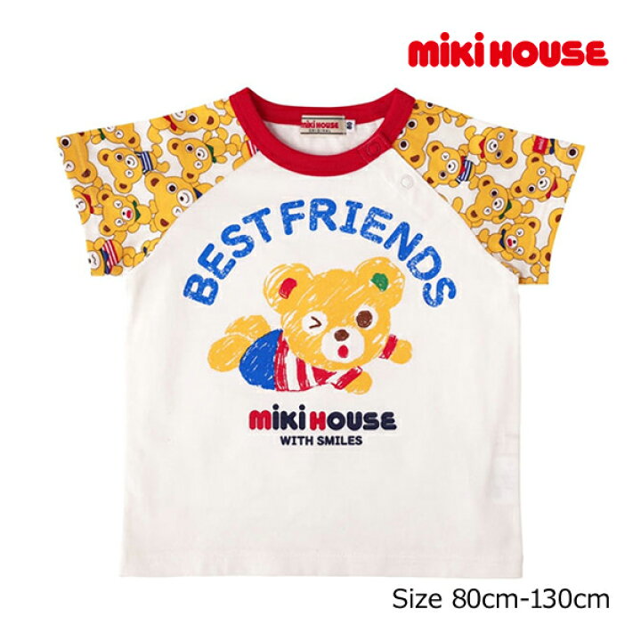 楽天市場】○18日〜P11倍○30％OFFセール○ミキハウス mikihouse 半袖 
