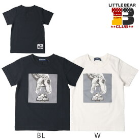 リトルベアークラブ　Little Bear Club　天竺JURASSIC WORLD プリントTシャツ(90cm・100cm・110cm・120cm・130cm）