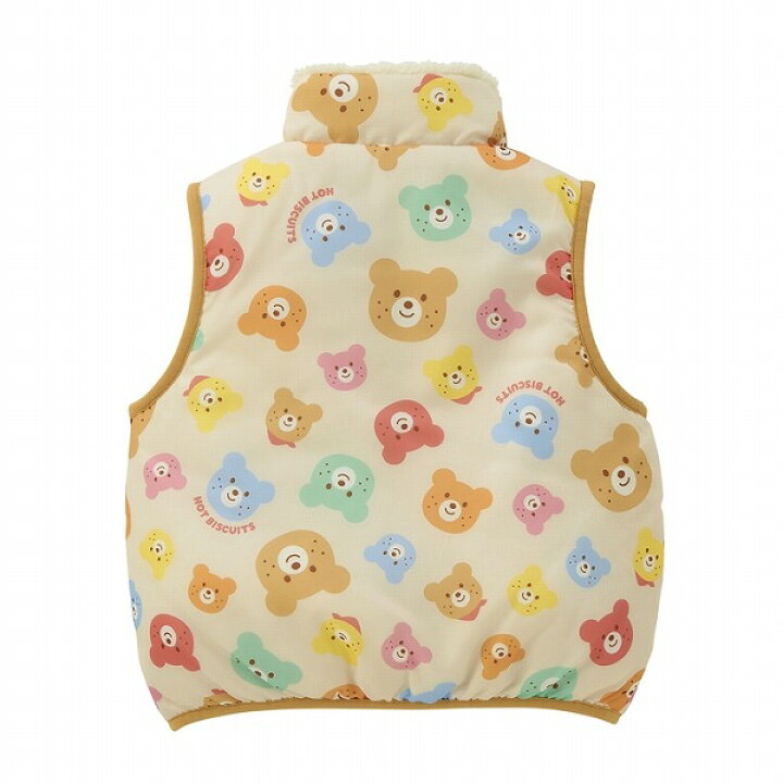 ミキハウス ホットビスケッツ クマアウター 100 23aw ホットビスケッツ