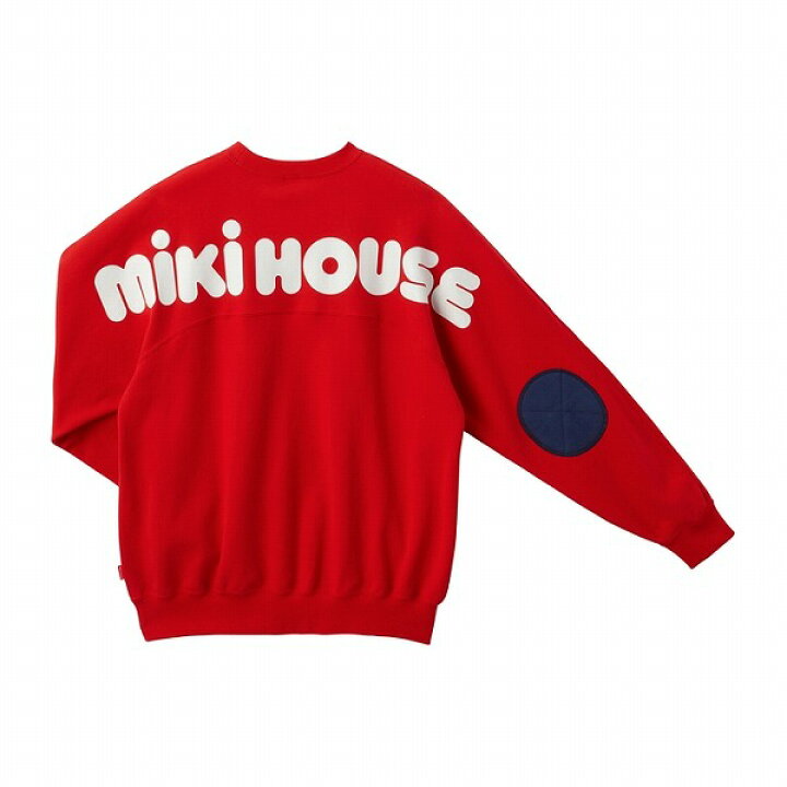 楽天市場】○1日〜P11倍○ミキハウス mikihouse バックロゴトレーナー 