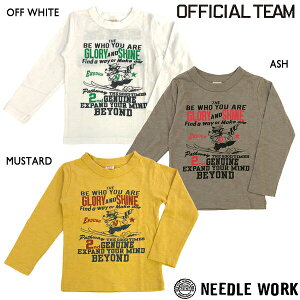��50%OFF�Z�[�����j�[�h�����[�N�iNEEDL WORK�jOFFICIAL TEAM GLORY AND SHINE T-SHIRT ����T�V���c�i100�E120�E130�E140�E150�j�@�A�E�g���b�g
