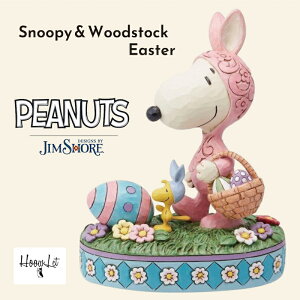 _IԗDǎܓX^ Xk[s[EbhXgbN C[X^[ oj[ WVA tBMA AeB[N u  CeA s[ibc JIM SHORE Snoopy & Woodstock Easter K