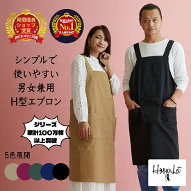 ＼期間限定割引クーポンあり♪／ エプロン メンズ h型 ツイル レギュラー丈 ロング丈 エプロン レディース カフェ アウトドア DIY 保育士 ギフト おしゃれ 丈夫 キャンプ 定番 シンプル 無地 丈夫な生地 黒 ブラック アウトギア 業務用 介護士 男女兼用 母の日