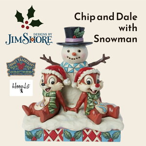 fBYj[ WVA `bvƃf[ Xm[}b`t@ NX}X  Chip and Dale with Snowman tBMA Mtg v[g u l` fBYj[gfBVY JIM SHORE KAi 