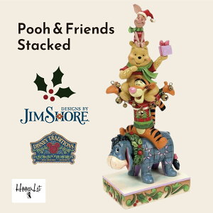 fBYj[ WVA v[tY X^bLO NX}X  Pooh & Friends Stacked tBMA Mtg v[g u l` fBYj[gfBVY JIM SHORE KAi