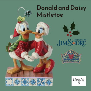 fBYj[ WVA hih  fCW[ hM NX}X  Donald and Daisy Mistletoe tBMA Mtg v[g u l` fBYj[gfBVY JIM SHORE KAi