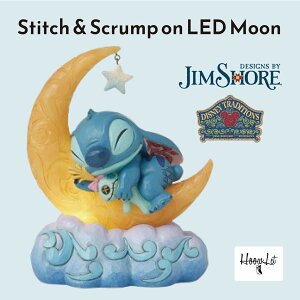 fBYj[ XeBb` [ XNv  Ah XeBb` WVA tBMA u l` Stitch & Scrump on LED Moon fBYj[gfBVY JIM SHORE KAi v[g Mtg