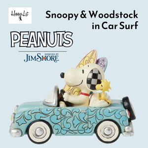 Xk[s[ Xk[s[EbhXgbN J[T[tB T[tB WVA tBMA AeB[N u  CeA s[ibc JIM SHORE Snoopy & Woodstock in Car Surf KAi 