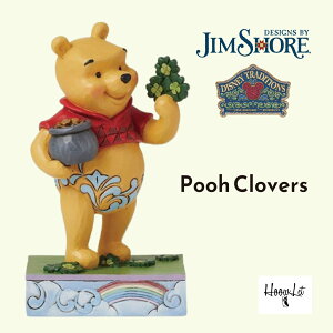 fBYj[ ܂̃v[ v[ N[o[Y WVA tBMA K^ u l` 4t̃N[o[ v[g Mtg Pooh Clovers fBYj[gfBVY JIM SHORE KAi