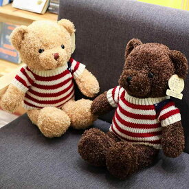 ぬいぐるみ レディース 抱き枕 テディベア クマ 玩具 おもちゃ 人形 動物 ファー ふわふわ 癒し系 かわいい インテリア 雑貨 子供部屋 誕生日 プレゼント ギフト 贈り物 ふかふか ボリューム感 触り心地 やわらか 抱き心地 抜群 クッション 部屋