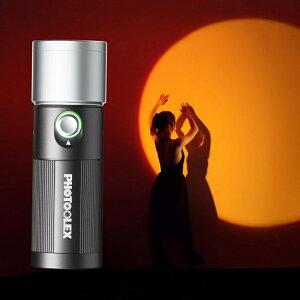 PHOTOOLEX LED�B�e�p���C�g 4�F���[�h �ʐ^�B�e�p�����d�� 8400mAh MAX10W 10�i�K�̖��邳���߉\ �[�d�� 4�F����� 20��ނ̃p�^�[���t�B���^�[�t�� �A���~�j�E���������͋C�� ���^ �����^�ѕ֗� 1/