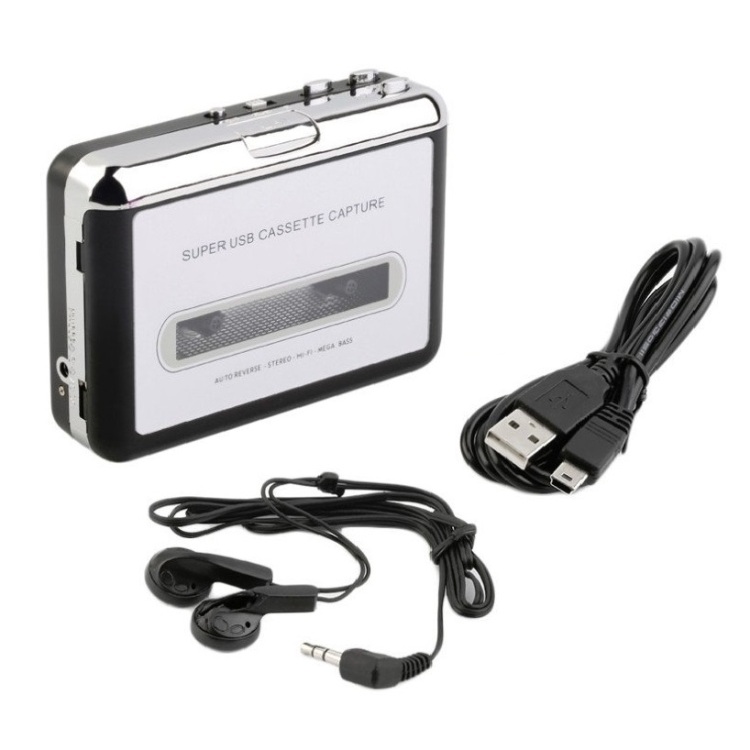 カセットMP3コンバーター 携帯用 テープレコーダー カセットプレーヤー