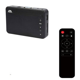 1080Pメディアプレイヤー レジューム再生 音楽 写真 PPT 動画 SD USB HDMI/VGA/AV出力 HOP-MP400 送料無料