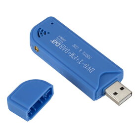 TV/ラジオチューナー 受信機 USB2.0 デジタル SDR+DAB+FM （RTL2832U+R820T2） DVB-T TVスティック USBチューナー リモコン付き HOP-USB2TV 送料無料
