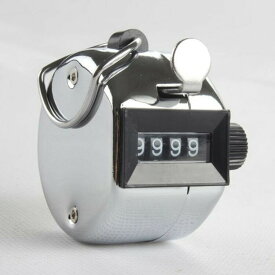 数取器 手動式カウンター 4桁 0～9999 軽量 バードウォッチング 交通量調査 HOP-MCJS240 送料無料