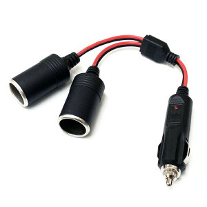 12V/24Vԗp VK[\Pbg2fAP[u 30cm VK[do͂𕪊/ őo100W LEDvt q[Y VK[XvbgP[u HOP-CIG2OUT 