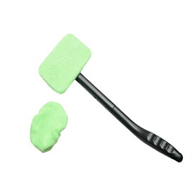 組み立て式マイクロファイバーモップ 収納便利 ウインドウモップ 窓拭き フロントガラスの結露 お掃除 ガラスモップ HOP-CMOP3IN1