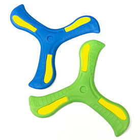 ソフトブーメラン 3枚翼 スロー＆キャッチに挑戦 安全なEVAフォーム製 軽くて投げやすい アウトドア 屋外スポーツ HOP-EVST3016