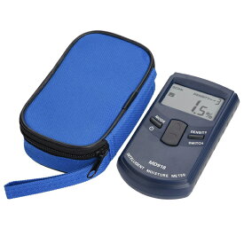 デジタル木材水分計 電池式 4％～80％ 対象を傷めない高周波測定 大型デジタル表示 小型軽量 水分含有率検出器 モイスチャーメーター HOP-MD918