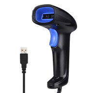 バーコードスキャナー JANコード対応 1次元 1Dコード USB有線接続 高速高性能スキャン 連続読み取り対応 …