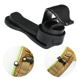 ハイドレーション用マグネットクリップ チューブ固定 ホースクリップ 着脱簡単 磁石 ホルダー リュック チューブクリップ ウォーターボトル給水ホルダー HOP-WBMC155