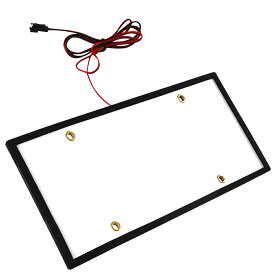 大型車用 LED字光式ナンバープレート 高輝度 全面発光 車両識別しやすい LEDナンバーフレーム ホワイト 薄型 24V対応電光ナンバープレート 防水 HOP-BNP425