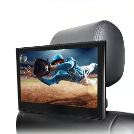 ヘッドレストモニター 11.6インチ大画面 後部座席モニター DVDプレイヤー センターブラケット 24V大型車対応 リアモニター 取付簡単 IPS液晶 CPRM対応 HDMI入力 HOP-L0328J