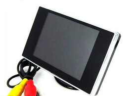 オンダッシュモニター DC12V バックモニター用に 電源直結式 3.5インチ 映像入力2系統 HOP-OMT35 送料無料