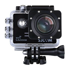 アクションカメラ SJCAM正規品 4K 1080P WiFi搭載 170度広角レンズ ウェアラブルカメラ 30m防水 ハウジング バイク 自転車 車 ドラレコ HOP-SJ5000X 送料無料