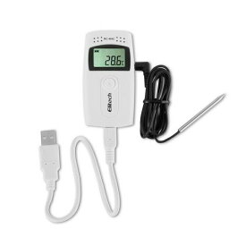 温度・湿度データロガー 分析 化学 研究 16000ポイントまで記録 環境の記録 記録間隔：10秒〜24時間 HOP-RC-4HC 送料無料